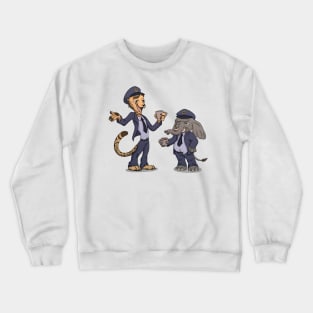 Animals at Work Crewneck Sweatshirt